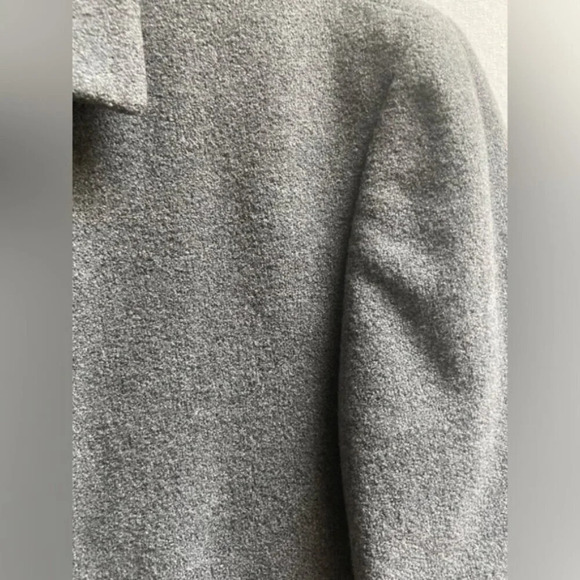 Strellson Soft Collection Virgin Wool Suit Jacket Blazer Textured Grey Sz 50 - Picture 3 of 14